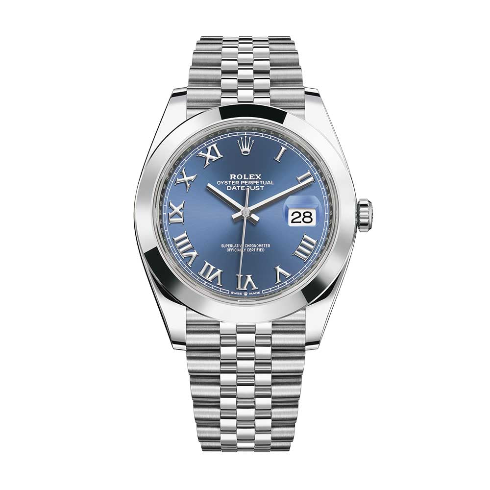 Rolex DateJust 41mm Blue Roman/Jubilee 126300