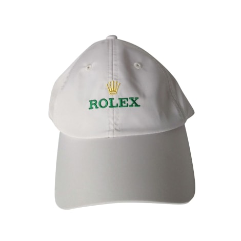 Rolex White Logo Hat